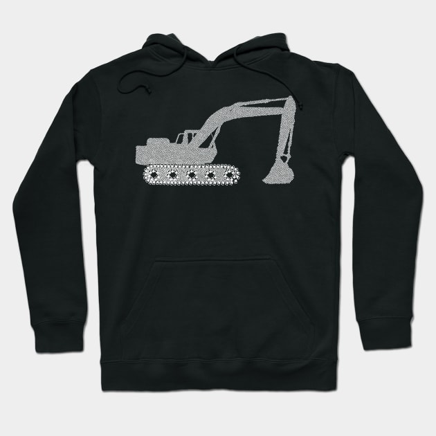 excavator operator dredger Hoodie by HBfunshirts